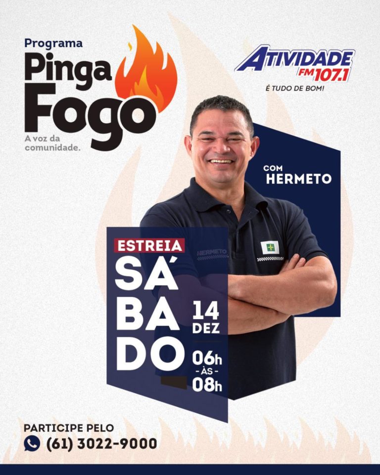 Programa Pinga Fogo Ser Transmitido Pela R Dio Atividade Fm Blog Do