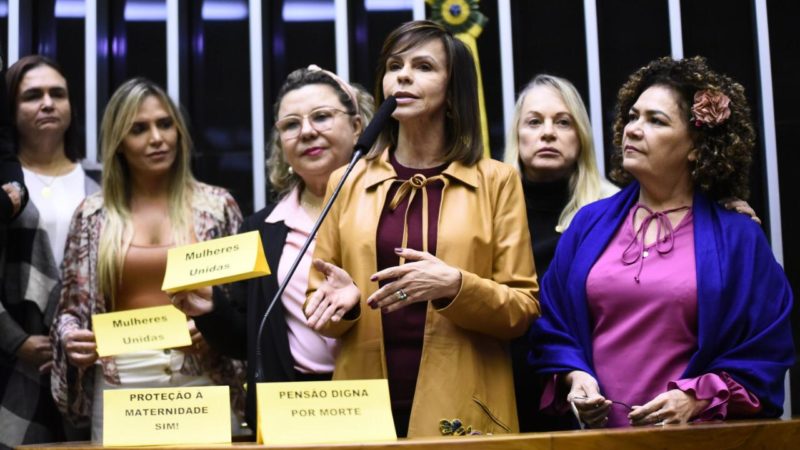 Bancada Feminina garante a aprovação de emenda com alterações positivas para as mulheres na Reforma da Previdência
