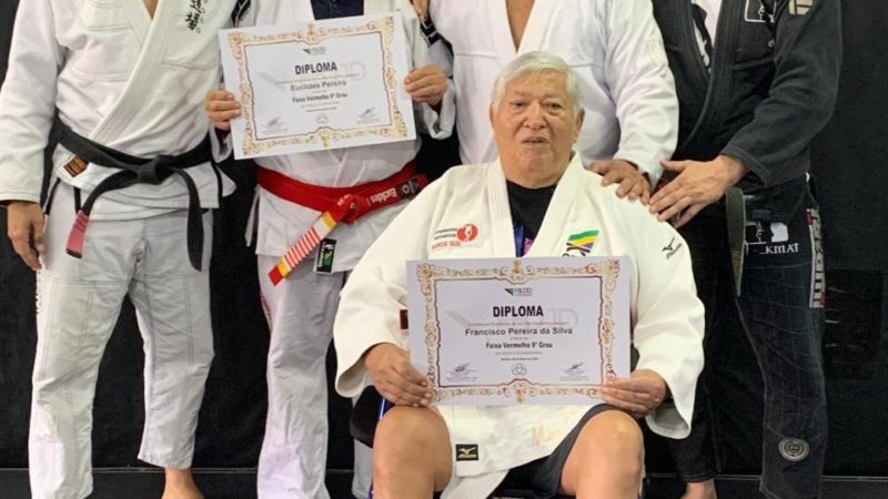 Graduação do Mestre!!!  Federação de Jiu Jitsu participa de graduação de Mestres
