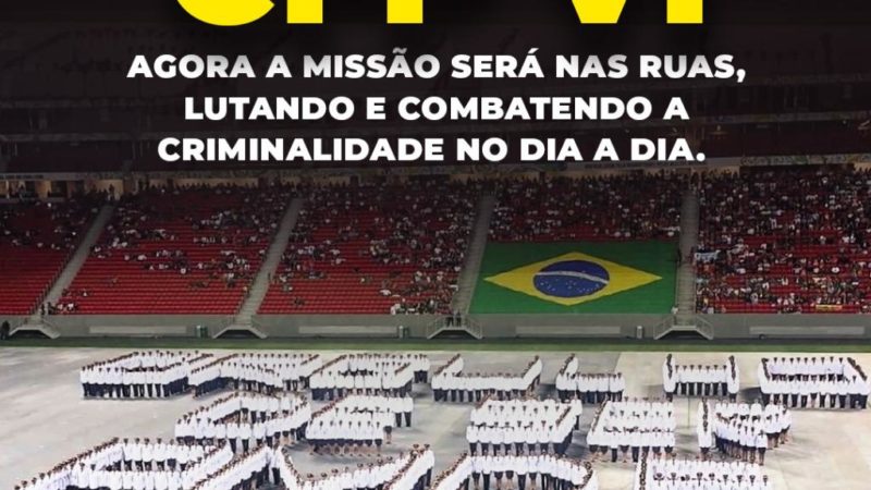 Deputado Hermeto parabeniza os novos Policiais Militares