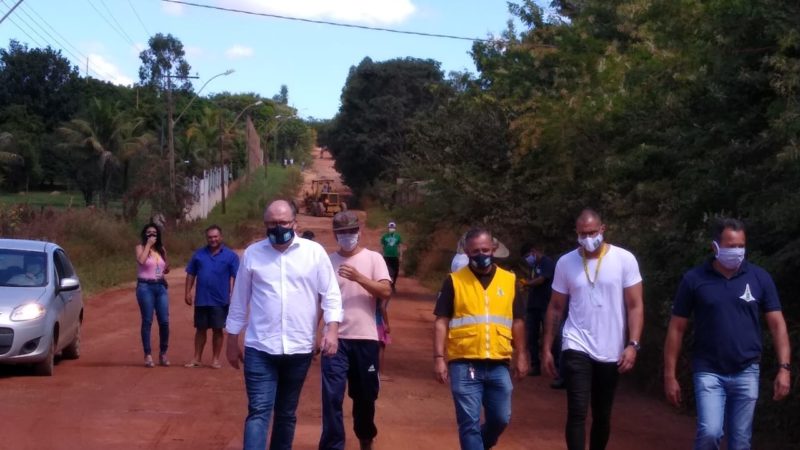 Estradas rurais esburacadas são recuperadas em Ceilândia