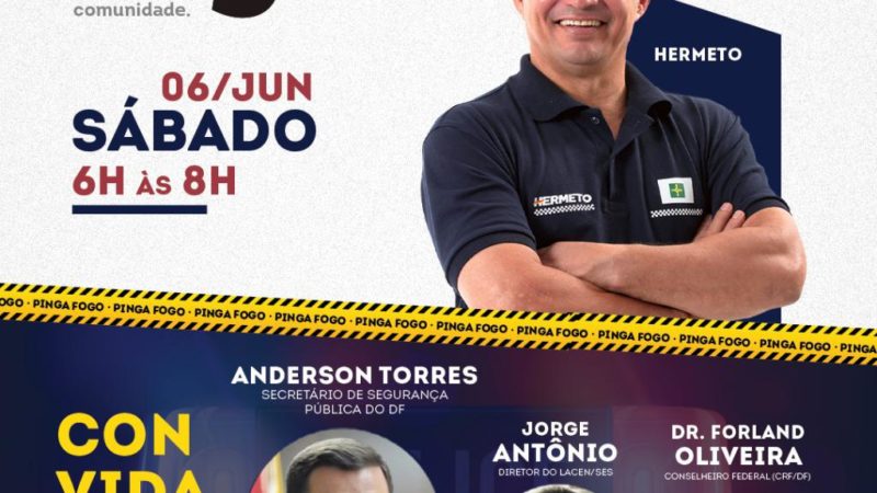 Pinga Fogo vai entrevistar o Secretário de Segurança Pública do DF