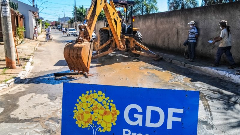 Candangolândia recebe ação do GDF Presente