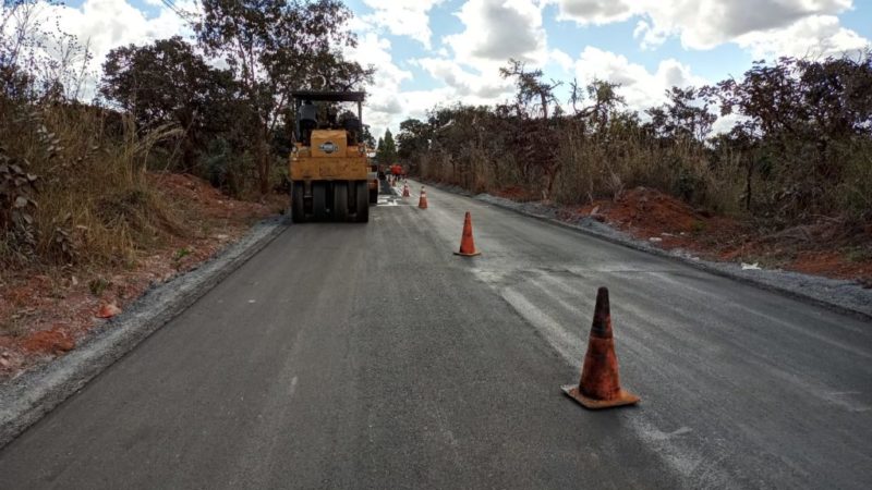 Pavimentação da Rota do Cavalo será concluída até o fim da semana