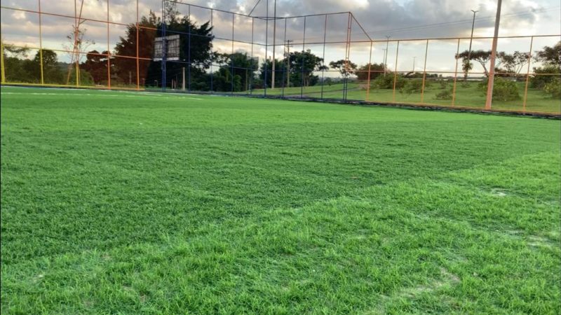 Campo de Grama sintética da Candangolândia passa por reforma
