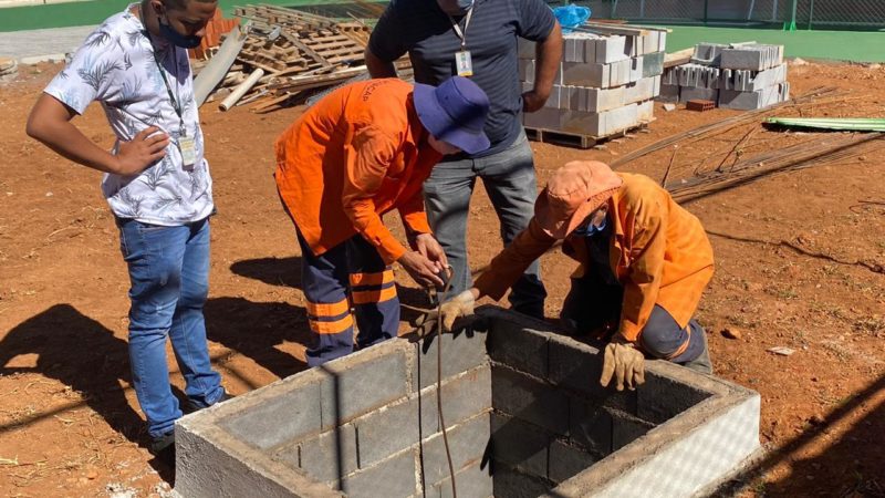 Obras na Escola Classe 01 da Candangolândia previnem inundações e acidentes