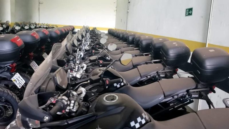 MPDFT vai acompanhar denúncia sobre 112 motos da PM paradas em pátio