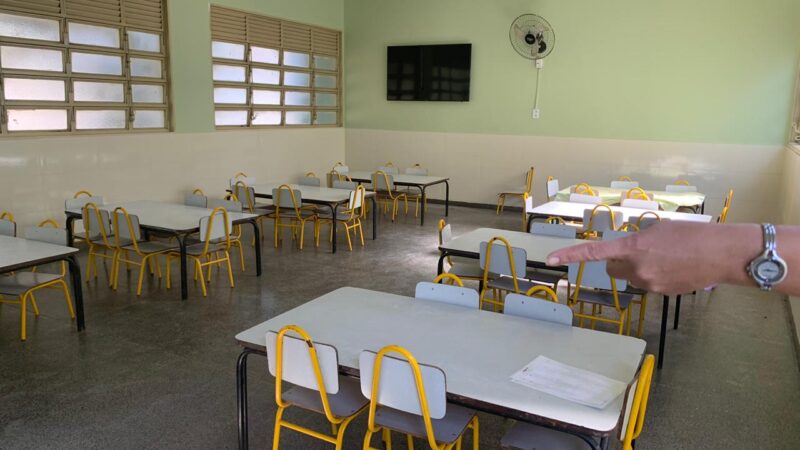 Centro de Ensino Infantil da Candangolândia reinaugura cozinha totalmente reformada