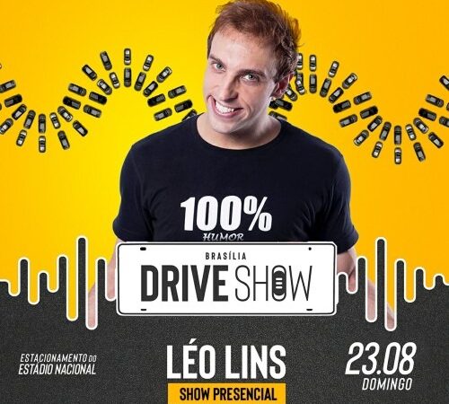 Humorista Léo Lins inova na forma de anunciar seu stand up em Brasília