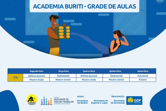 Academia Buriti oferece atividades físicas on-line