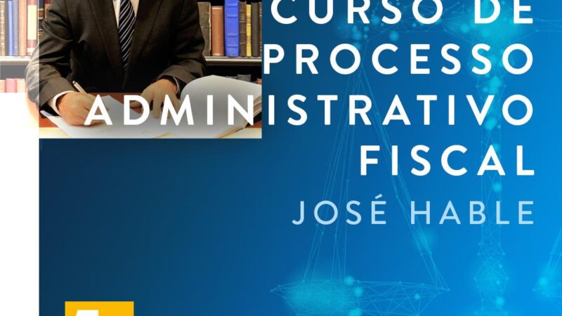 Professor, Mestre em Direito Internacional Econômico lança Livro de Processo Administrativo Fiscal