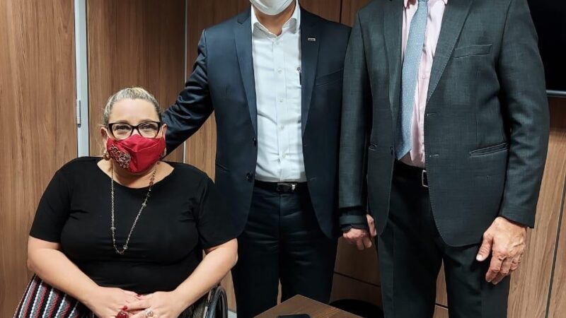 Deputado Iolando participa de reunião e discute ações voltadas para a pessoa com deficiência