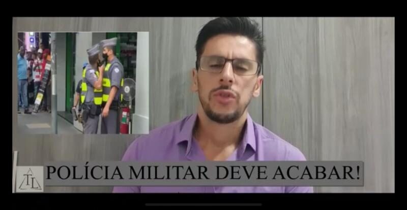 A Polícia Militar deve acabar