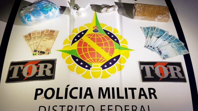 Traficante é preso no Gama pela PMDF