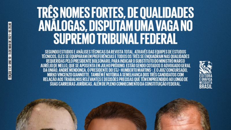 NOVOS VENTOS E O DÔCE FRESCOR DA RENOVAÇÃO NO STF