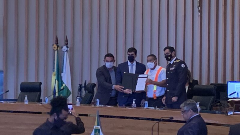 Guarda Jânio toma posse e exalta – Eu sou polícia