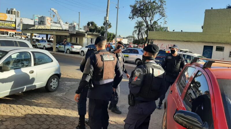 PMDF faz operação na Praça do Relógio em Taguatinga