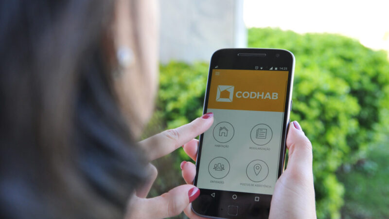 Atenção, cidadão! Codhab lança novo aplicativo de serviços