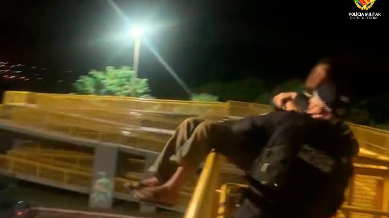 Policiais militares impedem suicídio na EPNB