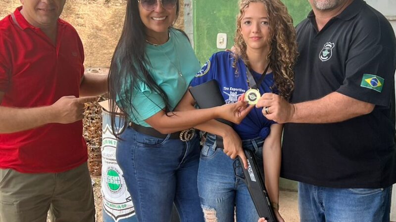 Clube de tiro GSI com Tabanez, incentiva a prática de tiro para as crianças e adolescentes