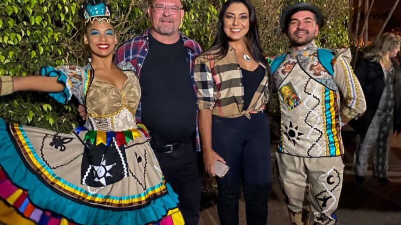 Tabanez mostra força política e arrasta quase 5 mil pessoas para o seu Arraiá