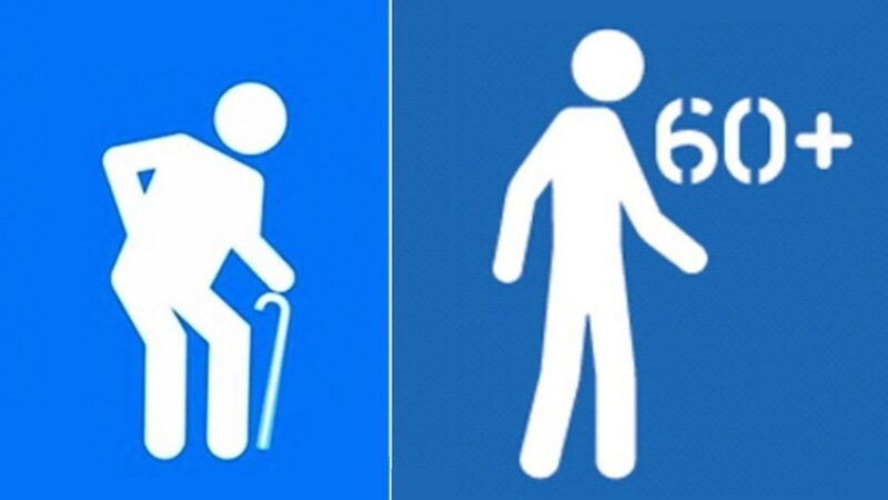 Contra o etarismo, CCJ aprova mudança de pictograma que representa idosos