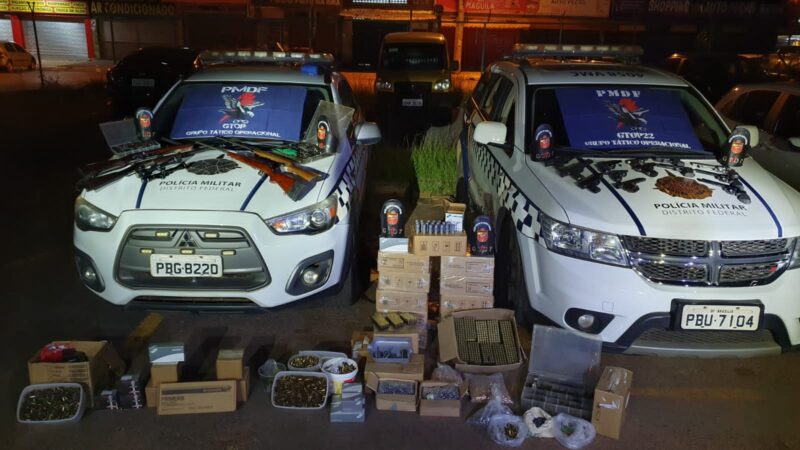 Armeiro sem autorização é retirado de cena pela PMDF