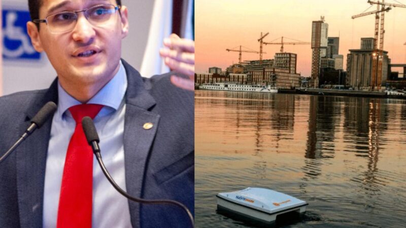 Deputado Joaquim Roriz Neto: turismo técnico em Rotterdam, com tudo pago (pelo povo, claro)