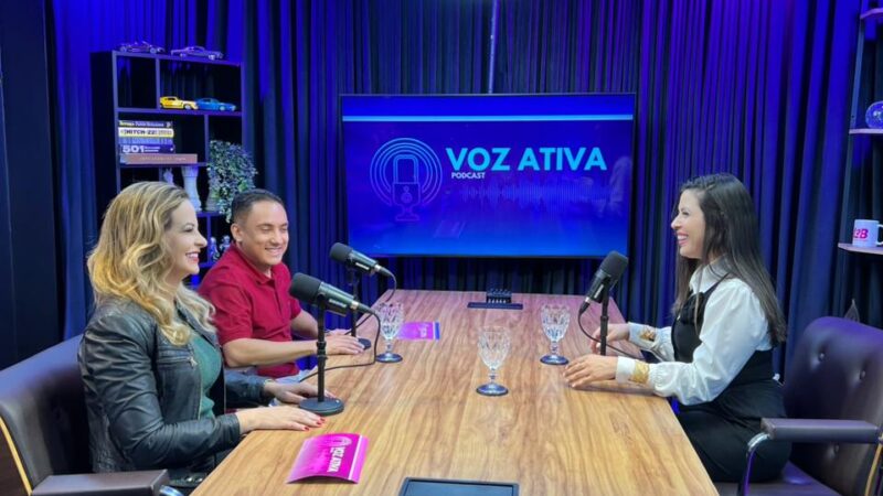 Estreia do Podcast Voz Ativa recebe Estela Marys